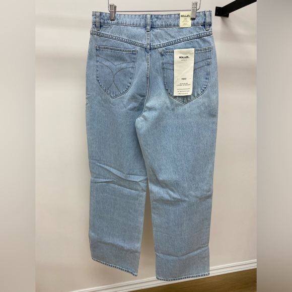 ROLLA’S, Heidi Loose Straight Leg Denim, BNWT - Picture 3 of 5